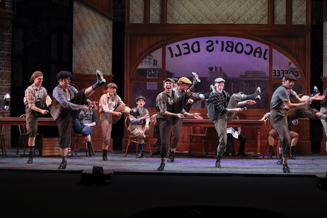As the Youngest Lead Dancer in Chess, Regine Sophia Commands the Spotlight 39 Regine Sophia Torres in Newsies at Music Theatre Wichita Hannah Crickman