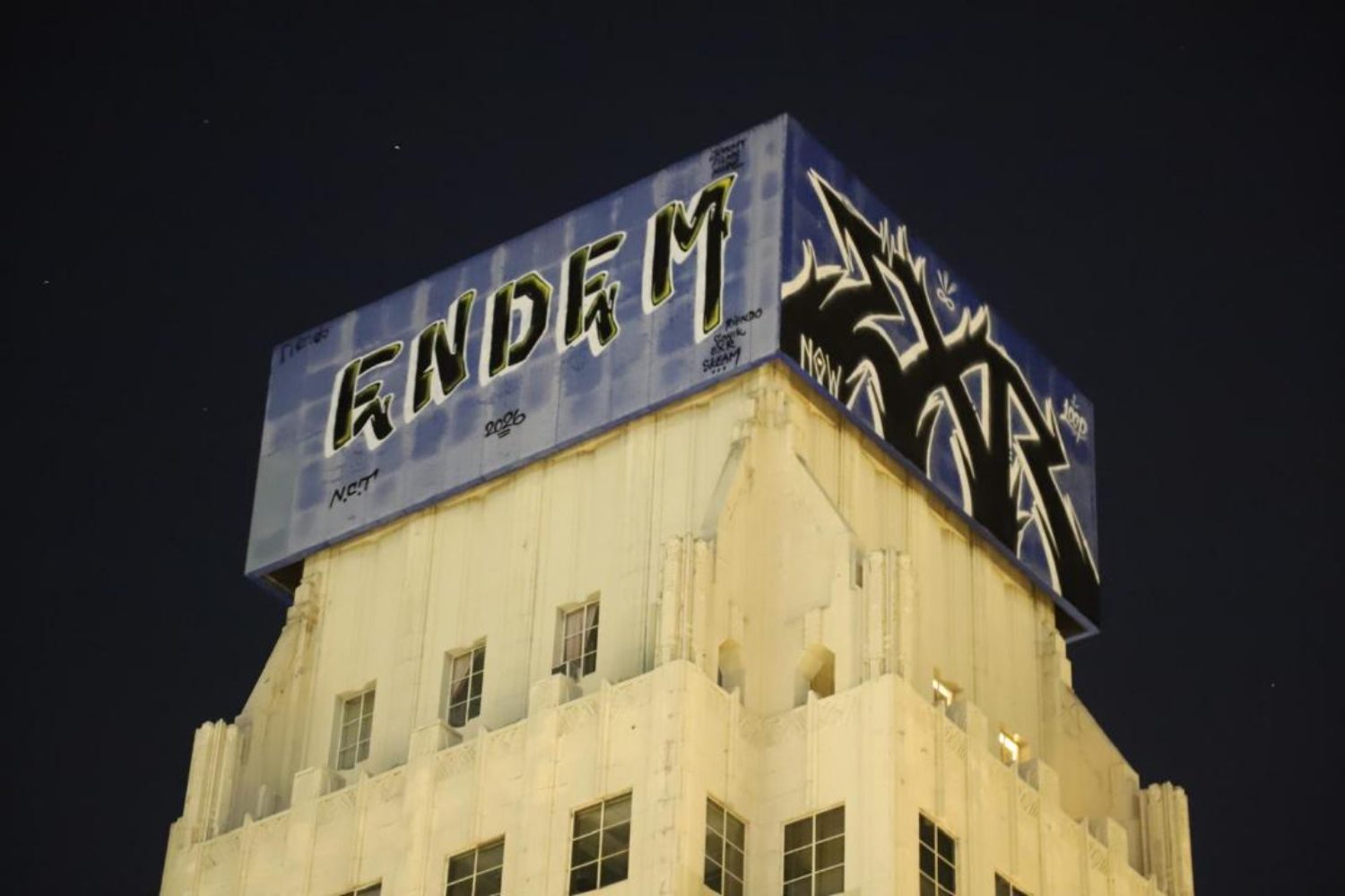 Scaling Walls with Los Angeles’s Rappel Graffiti Artists 44 Riendo 2