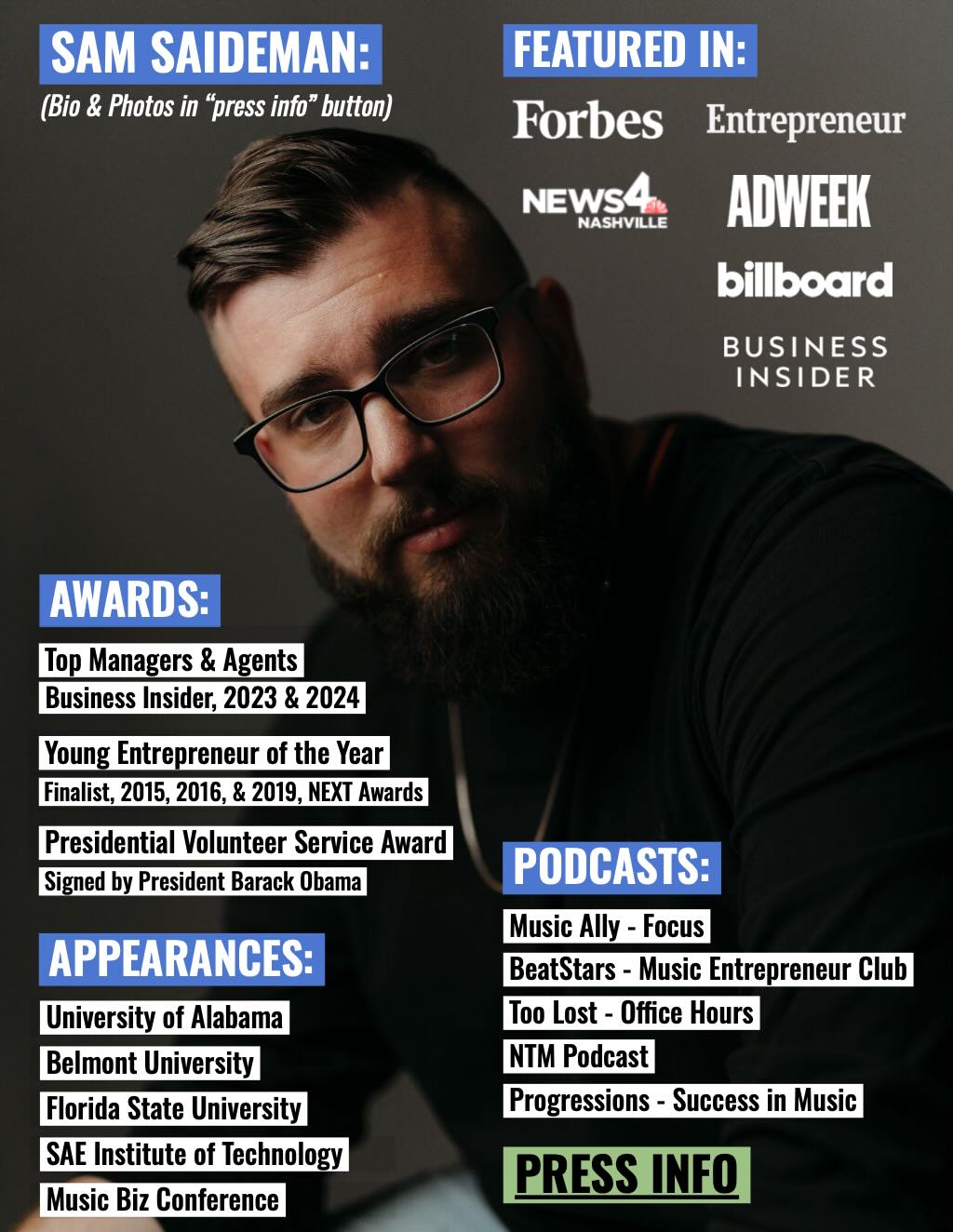 Sam Saideman’s Fairness-First Approach to Music and the Creator Economy