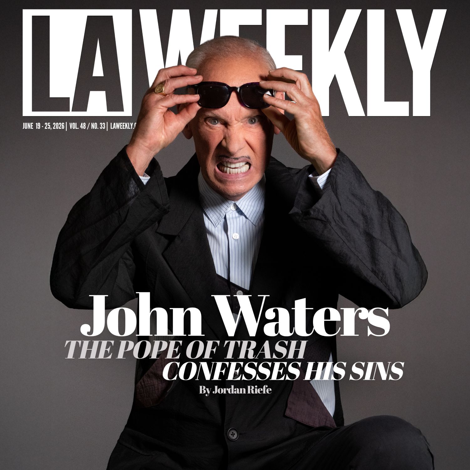 John Waters: The Pope of Trash Confesses His Sins 45 JOHN WATERS LA WEEKLY 2026.06.19