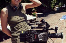 Rebecca Lafon on location