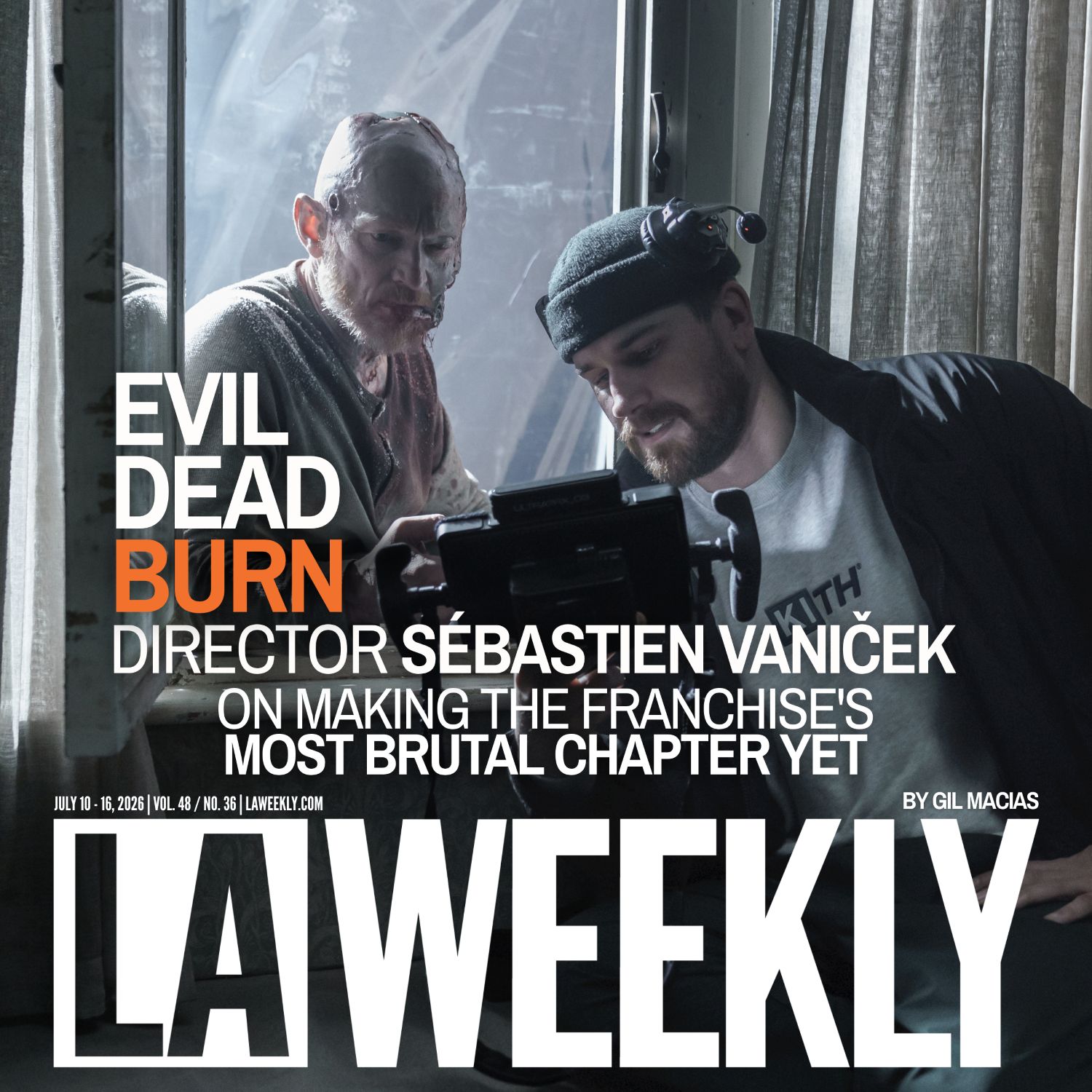 ‘Evil Dead Burn’ Director Director Sébastien Vaniček on Making the Franchise's Most Brutal Chapter Yet 46 EVIL DEAD BURN Sebastien Vanicek LAW cover 2026.07.10