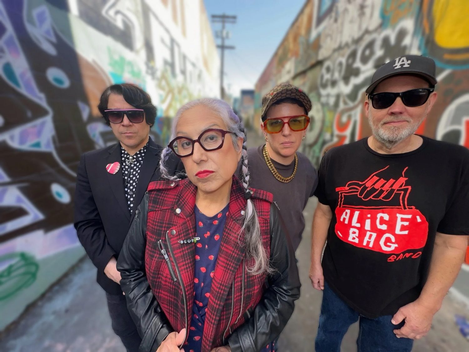 Alice Bag Retires Her Band but Not Her Rage: The Chicana Punk Legend Celebrates the End of the Alice Bag Band Era but the Fight Continues 37 Current Alice Bag Band Photo use provided by Alice Bag Website permission given by Alice Bag