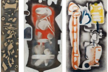 ‘Night Window. David Smith Spray Paintings