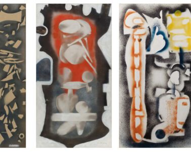 ‘Night Window. David Smith Spray Paintings