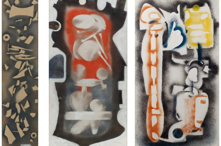 ‘Night Window. David Smith Spray Paintings